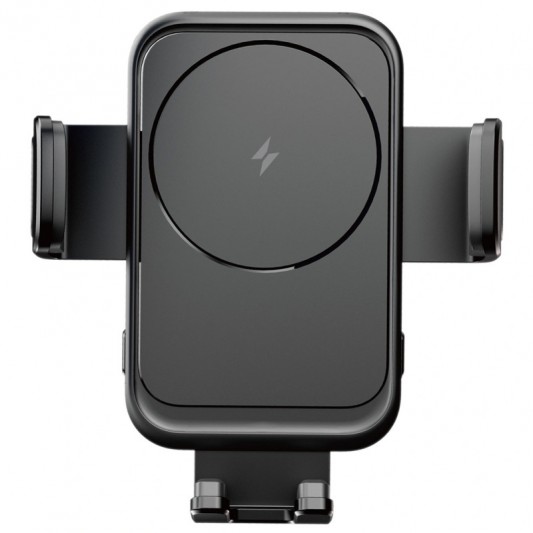 Автодержатель с БЗУ WIWU CH-321 15W Black - изображение 1