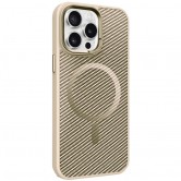 Чехол TPU+PC Carbon Mirage with MagSafe для Apple iPhone 15 Pro Max (6.7 дюйма) Antique White