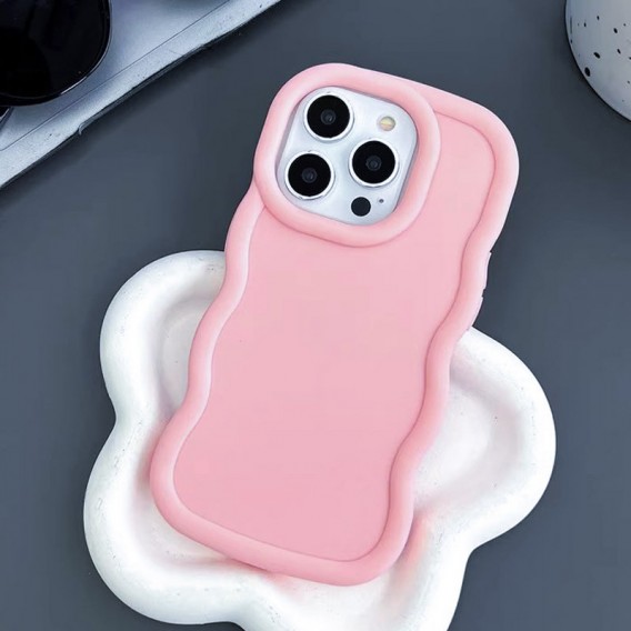 Чохол TPU Ripple для Apple iPhone 14 Pro (6.1") Pink