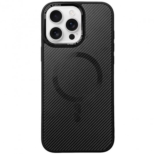 Чехол TPU+PC Carbon Mirage with MagSafe для Apple iPhone 15 Pro (6.1