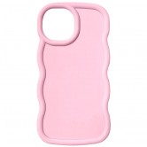 Чохол TPU Ripple для Apple iPhone 15 (6.1") Pink Чохол TPU Ripple для Apple iPhone 15 (6.1") Pink