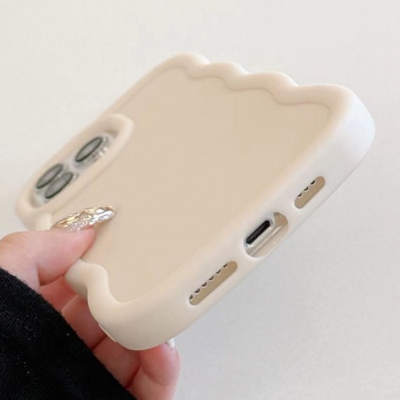 Чохол TPU Ripple для Apple iPhone 13 Pro (6.1") Antique White