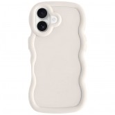 Чехол TPU Ripple для Apple iPhone 16 (6.1 дюйма) Antique White