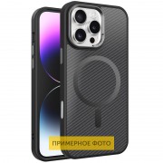 Чехол TPU+PC Carbon Mirage with MagSafe для Apple iPhone 16 (6.1