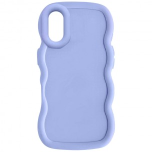 Чохол TPU Ripple для Apple iPhone X / XS (5.8") Lilac Blue