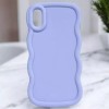 Чохол TPU Ripple для Apple iPhone X / XS (5.8") Lilac Blue