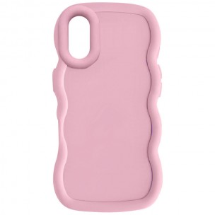 Чохол TPU Ripple для Apple iPhone X / XS (5.8") Pink