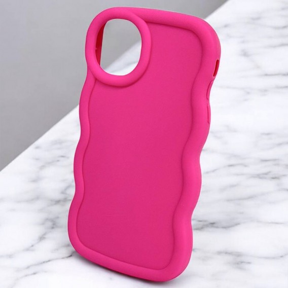 Чохол TPU Ripple для Apple iPhone 14 Plus / 15 Plus (6.7") Dragon Fruit