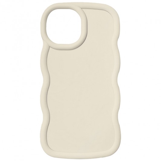 Чехол TPU Ripple для iPhone 14 Plus / 15 Plus (6.7") Antique White