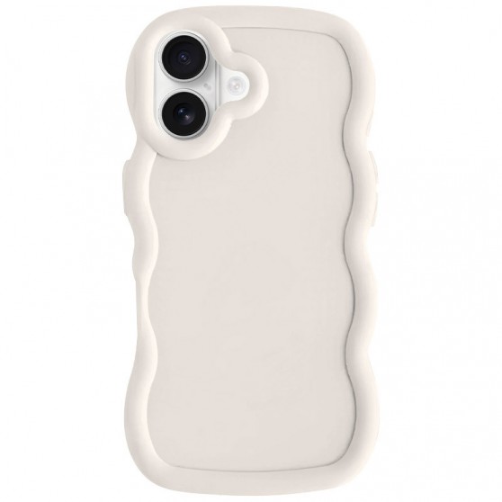 Чохол TPU Ripple для Apple iPhone 16 Plus (6.7") Antique White