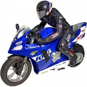 Мотоцикл на радиоуправлении Motorcycle Stunt Drift six-axis Gyroscope, Синий
