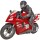 Мотоцикл на радіокеруванні Motorcycle Stunt Drift six-axis Gyroscope Red