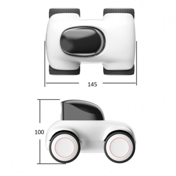 Інтерактивний робот-компаньйон EU8 Smart, білий