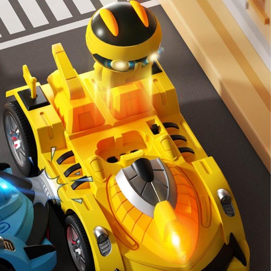 Машинка на радиоуправлении ZF17-1A Super Bumper Car, Желтый - изображение 2