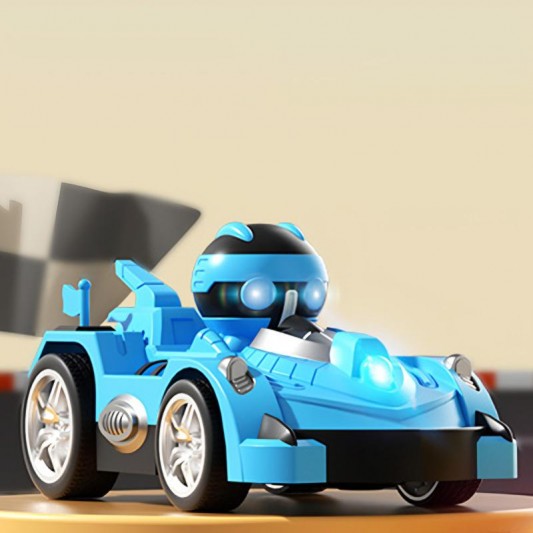 Машинка на радиоуправлении ZF17-1A Super Bumper Car, Голубой - изображение 1