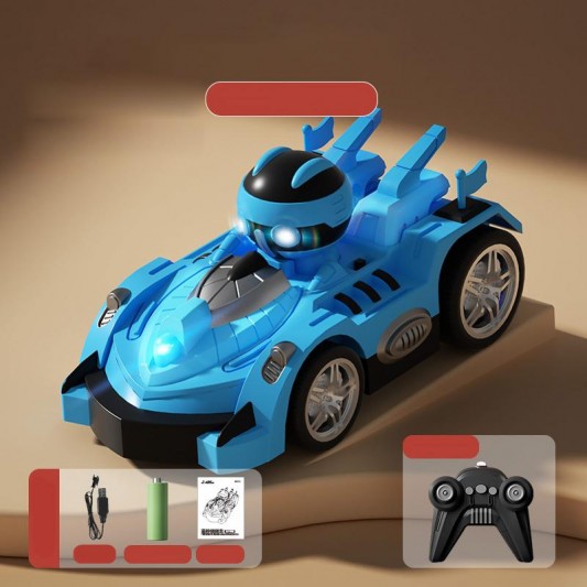 Машинка на радиоуправлении ZF17-1A Super Bumper Car, Голубой - изображение 2