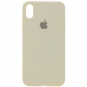 Чохол Silicone Case Full Protective (AA) для Apple iPhone XR (6.1") Бежевий / Antique White