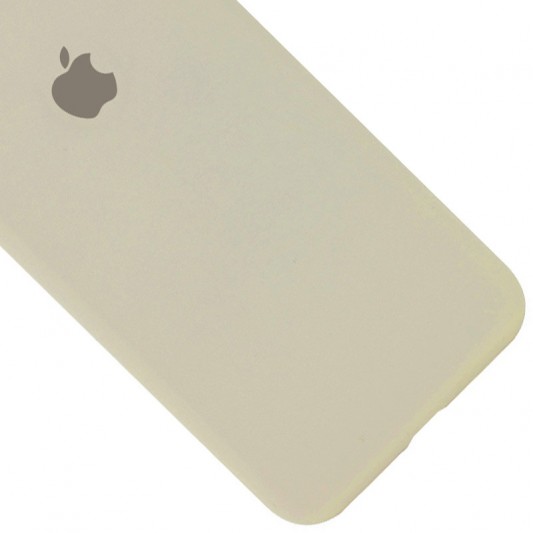 Чохол Silicone Case Full Protective (AA) для Apple iPhone XR (6.1") Бежевий / Antique White - зображення 2 