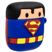 Силиконовый футляр Marvel & DC series для наушников AirPods 1/2 + кольцо