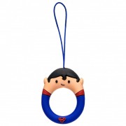 Силиконовый футляр Marvel & DC series для наушников AirPods 1/2 + кольцо