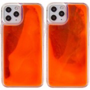 Неоновий чохол Neon Sand glow in the dark для Apple iPhone 11 Pro (5.8") Фіолетовий / Помаранчевий