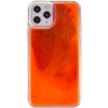 Неоновий чохол для Apple iPhone 11 Pro (5.8") - Neon Sand glow in the dark (Фіолетовий / Помаранчевий)