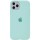 Чохол Silicone Case Full Protective (AA) для Apple iPhone 11 Pro Max (6.5") Бірюзовий / Turquoise
