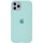 Чохол Silicone Case Full Protective (AA) для Apple iPhone 11 Pro Max (6.5") Бірюзовий / Turquoise