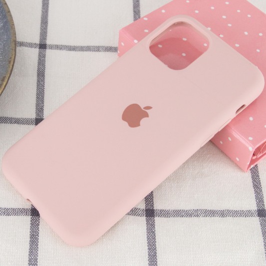 Чохол Silicone Case Full Protective (AA) для Apple iPhone 11 Pro Max (6.5") Рожевий / Pink Sand - зображення 1 