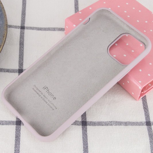Чохол Silicone Case Full Protective (AA) для Apple iPhone 11 Pro Max (6.5") Сірий / Lavender - зображення 2 