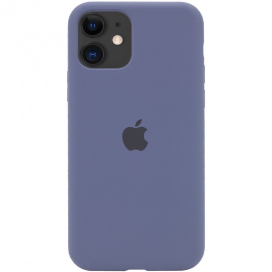 Чехол Silicone Case Full Protective (AA) для Apple iPhone 11 (6.1") Темно-синий / Midnight blue