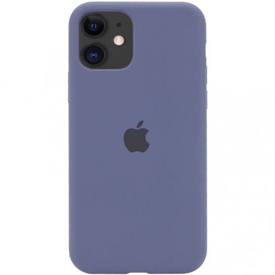 Чехол Silicone Case Full Protective (AA) для Apple iPhone 11 (6.1") Темно-синий / Midnight blue