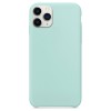 Чохол для Apple iPhone 11 Pro (5.8") - Silicone Case without Logo (AA) (Блакитний / Marine Green)