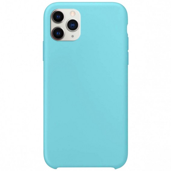 Чохол для Apple iPhone 11 Pro (5.8") - Silicone Case without Logo (AA) (Бірюзовий / Ice Blue)