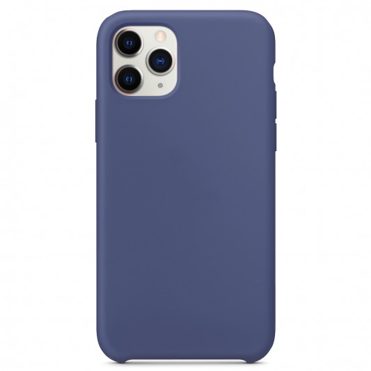 Чехол Silicone Case without Logo (AA) для Apple iPhone 11 Pro (5.8") Синий / Aqua Blue