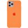 Чехол Silicone Case (AA) для Apple iPhone 11 Pro Max (6.5") Оранжевый / Papaya