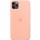 Чехол Silicone Case (AA) для Apple iPhone 11 Pro Max (6.5") Оранжевый / Grapefruit