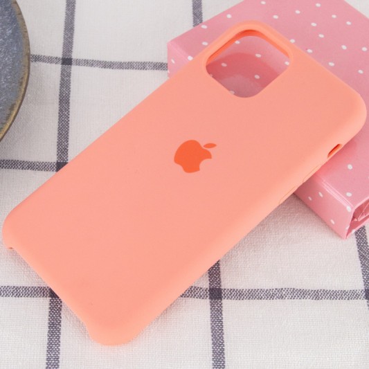 Чехол Silicone Case (AA) для Apple iPhone 11 Pro (5.8") Розовый / Flamingo - изображение 1