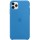Чехол Silicone case (AAA) для Apple iPhone 11 Pro Max (6.5") Синий / Surf Blue