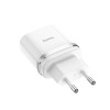 Блок живлення Hoco C12 Charger + Cable (Micro) 2.4A 2USB Білий