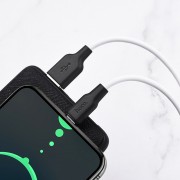 Дата кабель Hoco X21 Plus Silicone Type-C Cable (2m) Чорний / Білий
