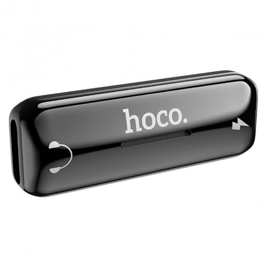 Перехідник Hoco LS27 Dual Lightning Сірий - зображення 1 
