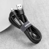 Дата кабель Baseus Cafule Type-C Cable 2A (3m) (CATKLF-U) Чорний / Сірий