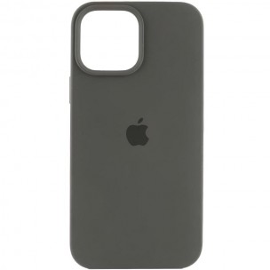 Чехол Silicone Case Full Protective (AA) для Apple iPhone 12 Pro Max (6.7") Темно-коричневый / Umber