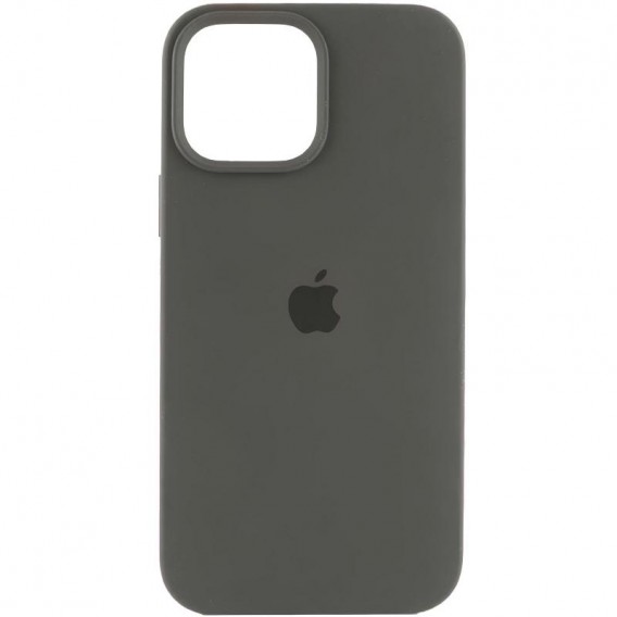 Чохол Silicone Case Full Protective (AA) для Apple iPhone 12 Pro Max (6.7") Темно-коричневий / Umber