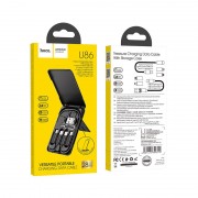 Дата кабель Hoco U86 "Treasure" 6in1 (0.28М) Чорний