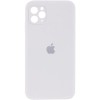 Чохол Silicone Case Square Full Camera Protective (AA) для Apple iPhone 11 Pro (5.8") Білий / White