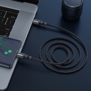 Дата кабель Hoco X50 "Excellent" Type-C to Type-C (2m) Чорний