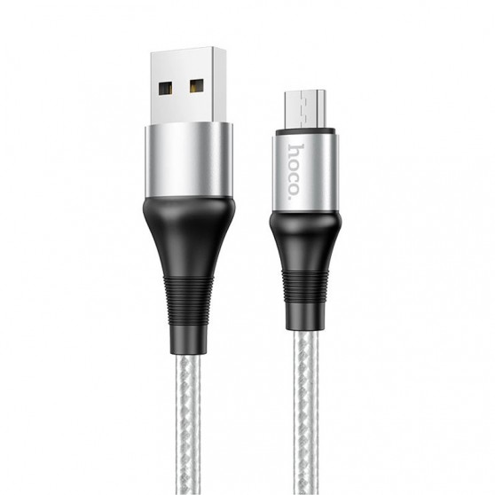 Дата кабель Hoco X50 "Excellent" USB to MicroUSB (1m) Серый