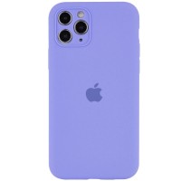 Чехол Silicone Case Full Camera Protective (AA) для Apple iPhone 12 Pro (6.1") Сиреневый / Dasheen